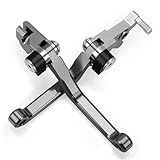 ★【Matériau durable】 Fabriqué en alliage d'aluminium robuste, ce levier de frein et d'embrayage pour moto est durable et fiable, résistant à la déformation et à la rouille, vous offrant une tranquillité d'esprit pendant la conduite.