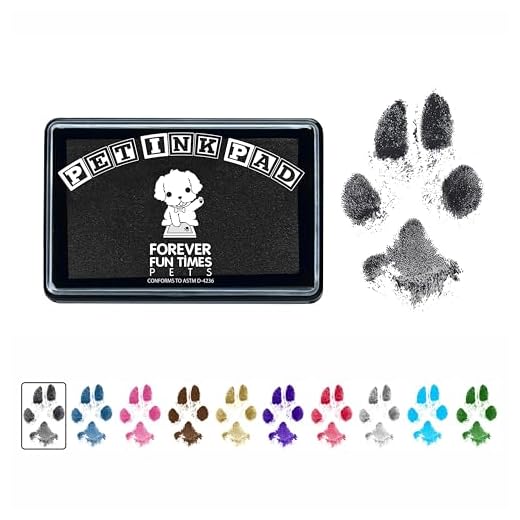 Forever Fun Times Kit De Impresión De Patas De Mascota De Fácil Limpieza | Consiga Cientos De Impresiones Con Un Solo Kit De Impresión De Patas De Bajo Coste