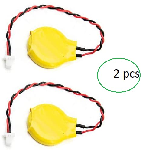 Paruht 2pcs CR2032 3V PLC BIOS CMOS Notebook Laptop Lithium Mother Board Battery 2 Pin Connector - Image 2