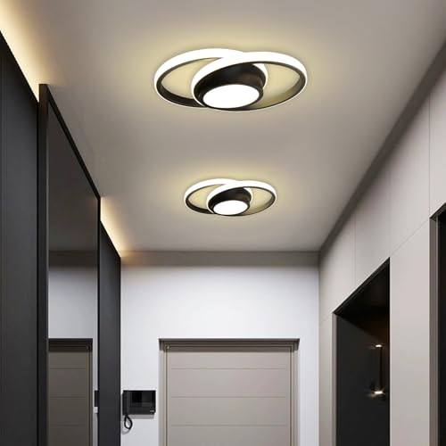 Image of Smartway Upbeat 32W Modern LED Ceiling Light | 3 Color Mode (Warm, Cool & Natural White) | Metal Decorative Lamp for Office, Home, Bedroom, Living Room & Dining | 1 Year Warranty (Round)