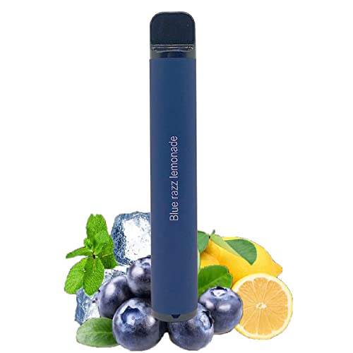 Cigarette électronique jetable 900 bouches,cigarette électronique jetable,550mAh,sans nicotine (Bule Razz Lemonade) Cover