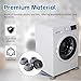 8 PCS Anti Vibration Washing Machine feet, Anti Vibration Anti Slip Pads for Washing Machine and Dryer Machine, Floor Protector for Washing Machines, Dryer Machine, Furniture and Appliances
