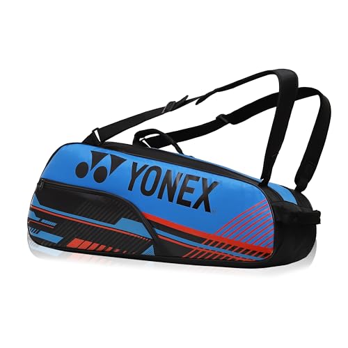 Image of YONEX Badminton Racquet Bag ACE2 1226 BT6 | ACE2 Series Thermal Lining Compartment |Eronomic STRPS |Available as Backpack|Hand Carry |Accessories & 6 Racquet Comaprtment|Wide Shoe Packet
