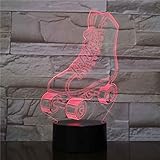 【CADEAU PARFAIT】La veilleuse 3D serait des fournitures de fête parfaites, des jouets pour enfants, des cadeaux d'anniversaire, des cadeaux de nouvel an, des cadeaux de pendaison de crémaillère, des cadeaux de remise des diplômes, des cadeaux de Noël pour les enfants, des amis. Décoration idéale pour la maison, décoration de chambre à coucher, décoration de chambre d'enfants, etc.