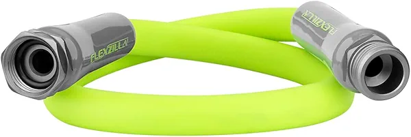 Flexzilla Garden Lead-in Hose 5/8 in. x 3 ft., Lightweight All-Weather Water Hose, Durable and Flexible, Leak-Free Connections