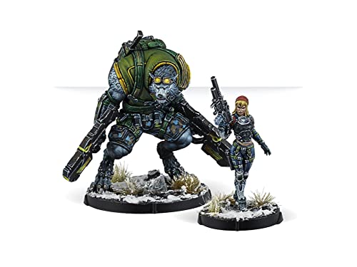 Figura de resina escala 28mm Ariadna - Equipe Mirage-5 sin pintar miniatura 1