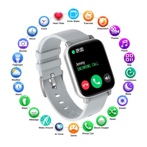 Rastreador de fitness compatible con Android e iOS y oxímetro integrado 3