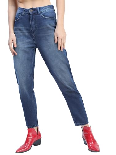 Image of Tokyo Talkies Women's Mom Fit Regular Mid-Rise Jeans Pant