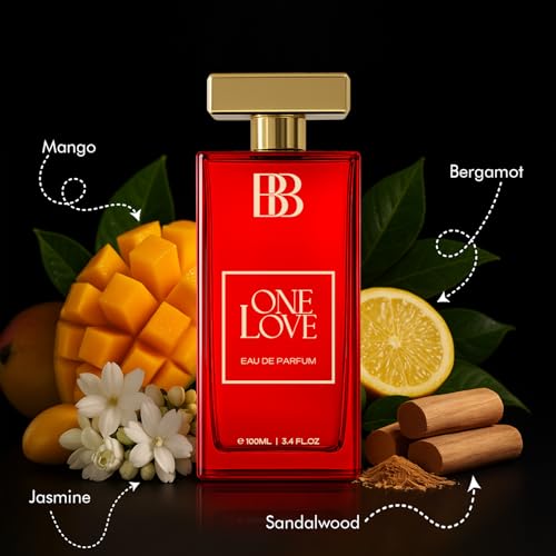 Image of Bergamot Beaute One Love Perfume for Women|100ml Long Lasting Parfum Fragrances |Perfume For Woman| Bergamot, Vanilla & Jasmine Notes|
