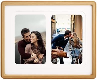8x10 Collage Picture Frame Natural Solid Wood, 4x6 Collage Photo ...