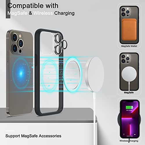 ORNARTO Cover per iPhone 13 Pro 6.1,Morbido