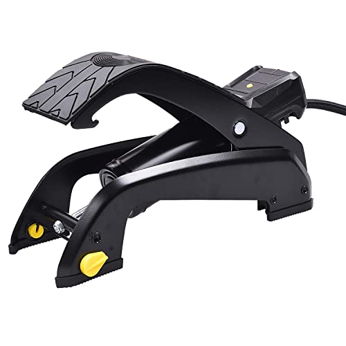 Image of MICHELIN Digital Single Barrel Foot Pump with Rubber Feet (Black)