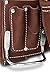 AWP 10-Pocket Suede Tool Pouch | Durable General Construction Leather Tool Pouch | Brown