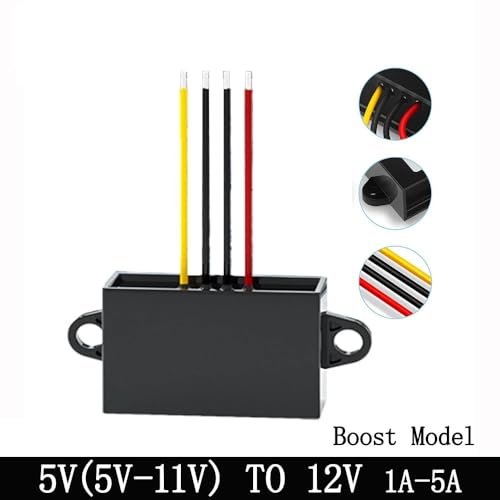 Transformateur 5V to 12V 3A avec tension de sortie régulée anti-surtension - 2