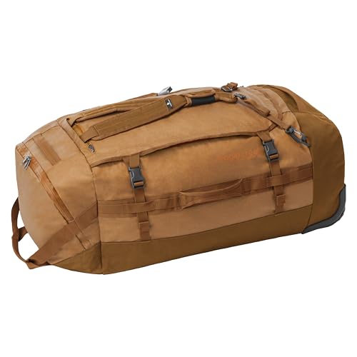 Eagle Creek Cargo Hauler Wheeled Duffel - Durable Duffel Bag for Travel - Easy Access Compartment - Deployable Backpack Straps - Lockable Zipper Opening - Duck Green - 130L