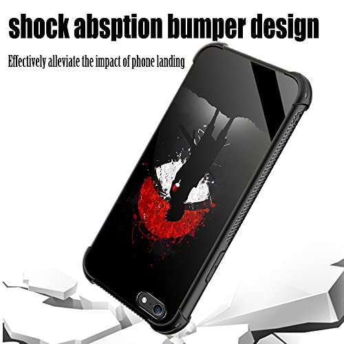 Tnxee Iphone 6S Case,Ninja Badge Iphone 6 Cases For Boys/Men,Fashoin Design Four Corners Shock Absorption Non-Slip Stripe Soft Tpu Bumper Frame Case For Iphone 6/6S 4.7 Inch #TOP2