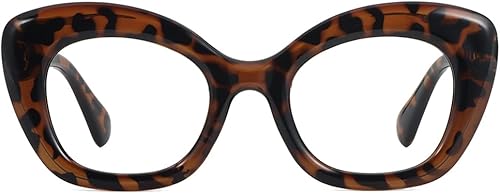 JiSoo Gafas de lectura de ojo de gato de gran tamaño para mujer, gafas de lectura de ojo de gato de diseño, elegantes lectores con bisagra de resorte