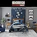 Skibidi Toilet Gamer Bedding 5 Piece Super Soft Reversible Comforter and Sheet Set Full, (Officially Licensed Product) by Franco