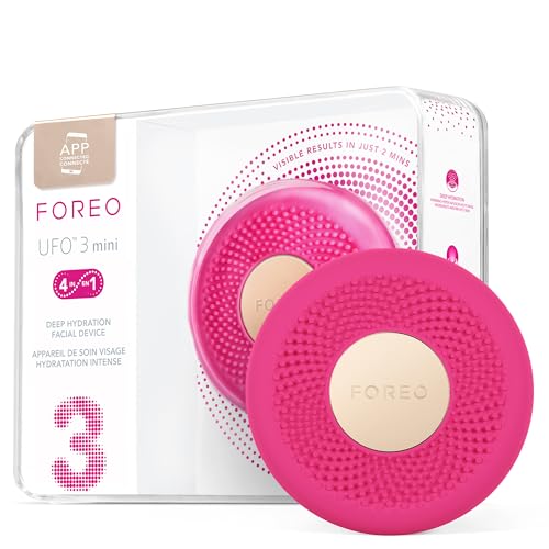 FOREO UFO 3 mini, mascarilla facial 4 en 1, Hidratante facial, An...