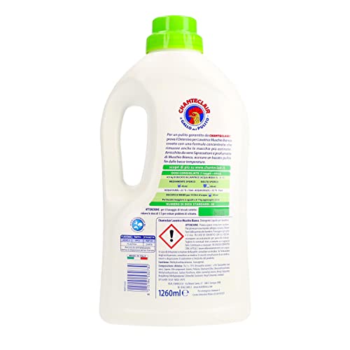 Chante Clair Muschio Bianco Liquid Detergent White Moss 1260 ml 28 Wäschen – Ansicht 2