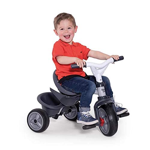 Smoby Triciclo Baby Driver Confort Grigio 10 mesi