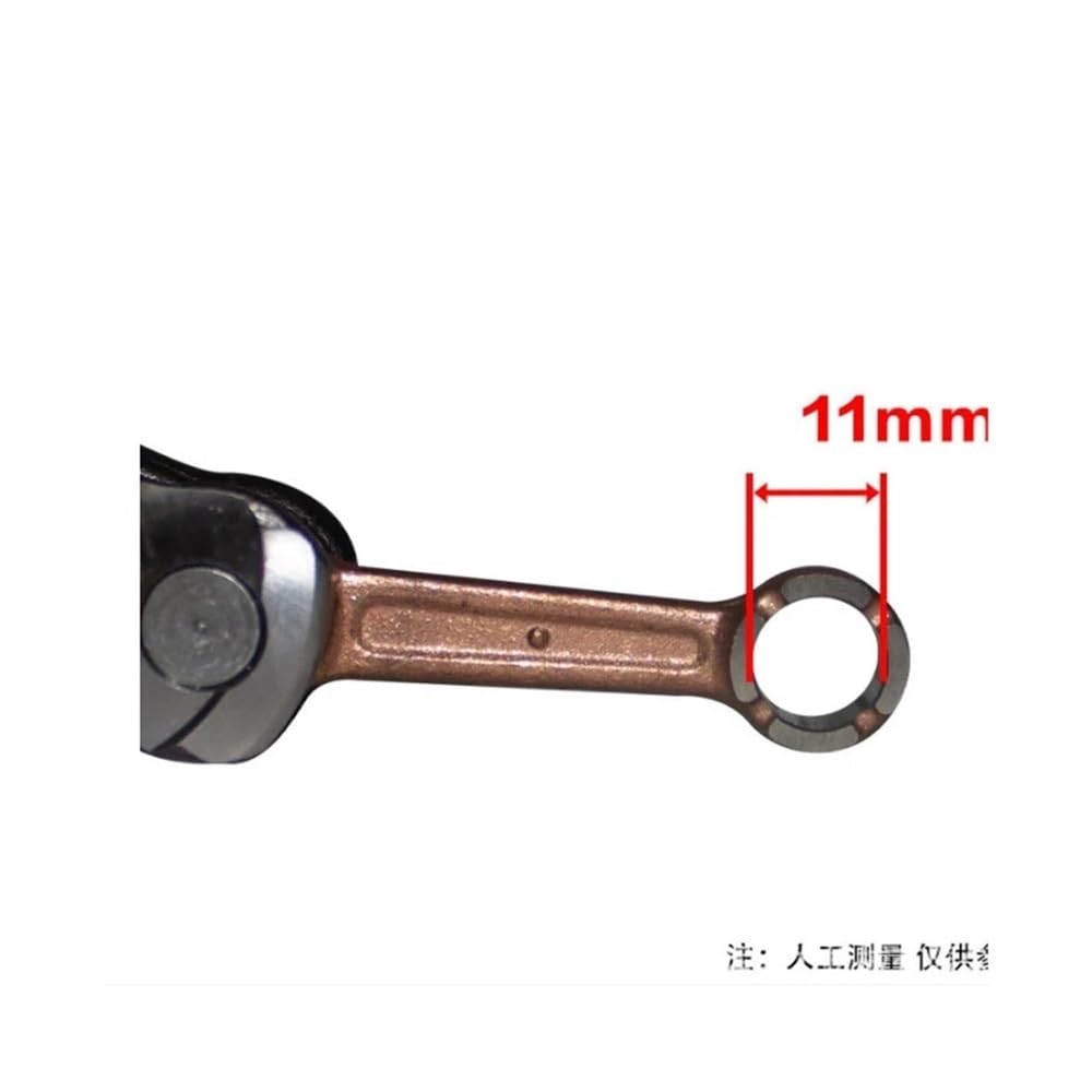Cigüeñal for desbrozadora 1E34F, Compatible con pulverizador 767, 768, 34F, 26 CC, Piezas de Repuesto for cigüeñal.