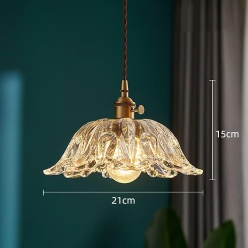 Verre à motif pour table à manger sous forme de lampe suspendue - 3