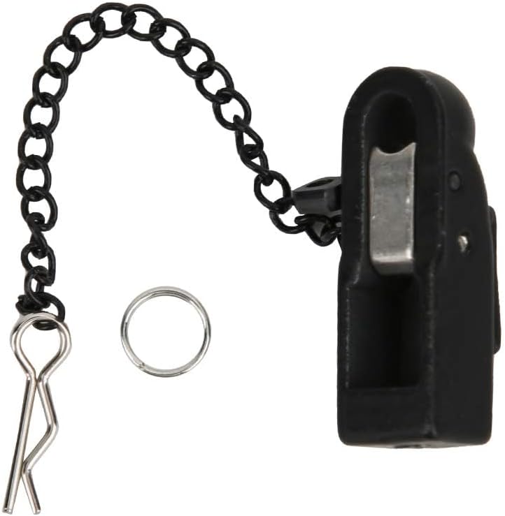 RC Trail Tow Hitch Trailer Hook, Metal Trailer Buckle Connection Component Accessories Black Simulation M3 Ball Buckle Link Component for 90046/90047/1/10 RC Crawler Car