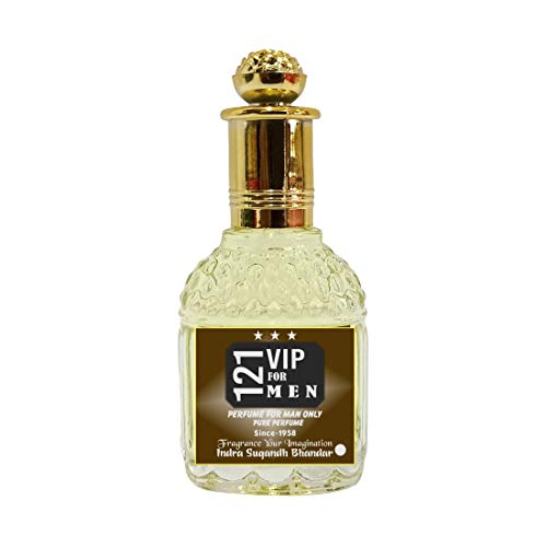 Image of INDRA SUGANDH BHANDAR Attar For Men|Women 121 VIP For Man Pure Unisex Perfume 24 Hours Long Lasting Fragrance 25ml Rollon Pack