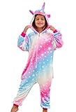 Ropa de dormir de unicornio para niñas para Navidad, Halloween y otros días especiales