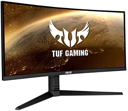 ASUS TUF Gaming VG34VQL1B Monitor â 34 Inch WQHD (3440x1440), 165Hz (Above 144Hz), Extreme Low Motion Blur, FreeSync Premium, 1ms (MPRT), Curved, DisplayHDR 400