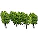 1: 100 artificielle Mini modèle Arbres miniature Plante Feu vert pour modèle de bâtiment d'architecture de paysage 20Pcs