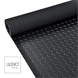 LILENO HOME Noppen Anti-Rutsch-Matte Meterware 100x50 cm - Gummiläufer Noppenmatte (3mm) als Werkstatt-Boden, Gummi-Matte, Werkbank Auflage u. Boden-Matte - Gummi Matte für Keller, Anhänger