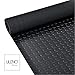 LILENO HOME Noppen Anti-Rutsch-Matte Meterware 100x50 cm - Gummiläufer Noppenmatte (3mm) als Werkstatt-Boden, Gummi-Matte, Werkbank Auflage u. Boden-Matte - Gummi Matte für Keller, Anhänger