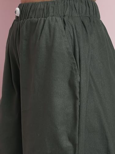 Image of KOTTY Women's High Rise Relaxed || Straight || Joggers Fit Cargo's for Pants || Trousers