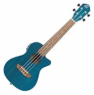 Concert ukulele – The bright sound of this ukulele is similar to the typical ukulele sound of a soprano ukulele Okoume top – This tone wood has a clear and bright sound with precise heights and soft basses Easy to play – The simple handling makes thi...