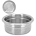 58mm Coffee Stainless Filter Basket, Double Cup Single Wall, Espresso Non Pressure Accessories for Commercial Household Making Fine Coffee