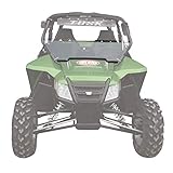 Tusk UTV Half Windshield Compatible with Arctic Cat Wildcat X 1000 2013-2017
