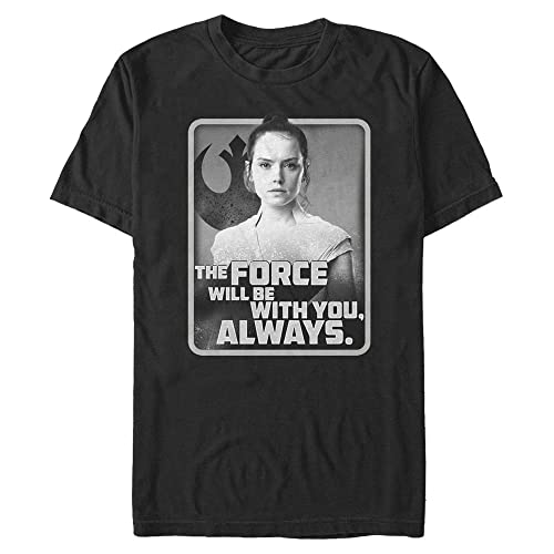 T-shirt Star Wars homme avec imprimé Rey finitions haut de gamme