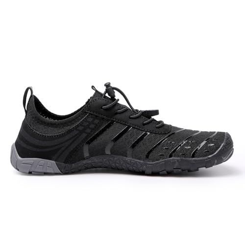 Image of Hiking Barefoot Shoes for Women Men Breathable & Non-Slip Athletic Barefoot Wide Toe Water Shoes Lightweight Perfect for Walking,Running,and Swimming