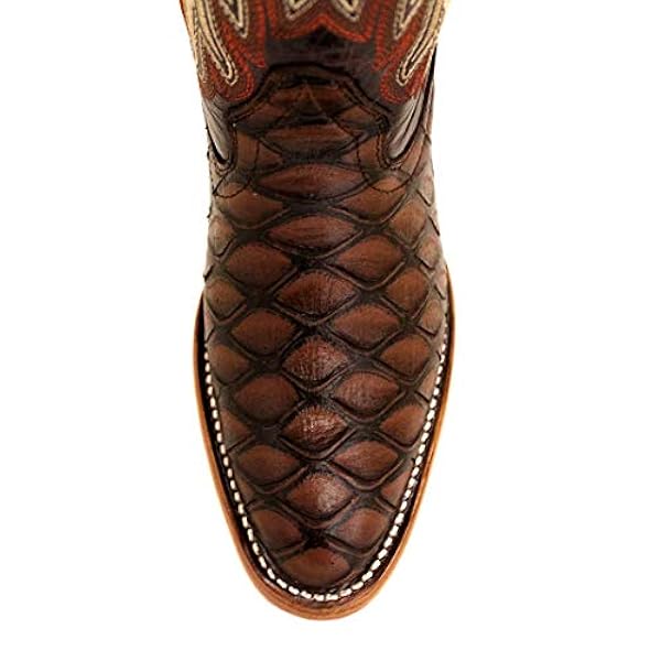 Botas mexicanas cowboy modelo Hugo marrón