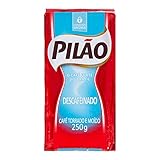 Café pilão torrado e moído descafeinado vácuo 250g