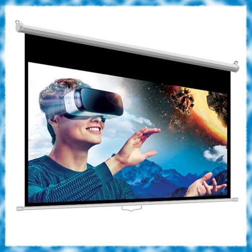 Pantalla de proyección manual 60" 16:9 HD biubpw