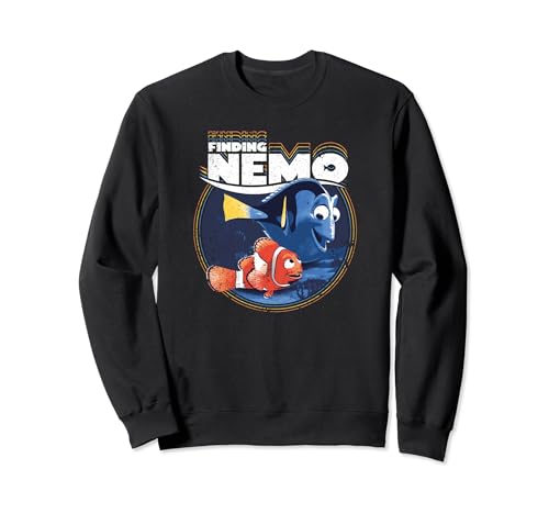 Sweat Le Monde de Nemo style vintage : pull Disney rétro pour homme et femme en coton confortable