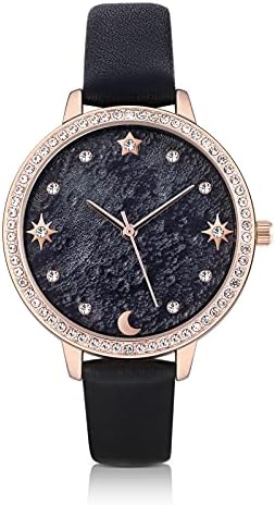 KIMOMT Womens Watches Leather Quartz Watch Waterproof Fashion Wristwatch for Women Ladies Girls