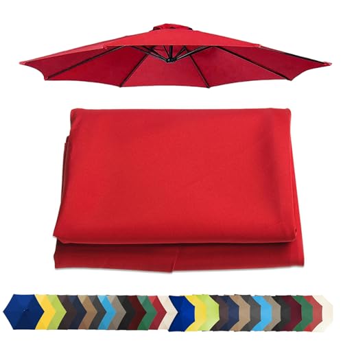 Sombrilla de exterior lona de recambio impermeable 8 varillas y 200 cm