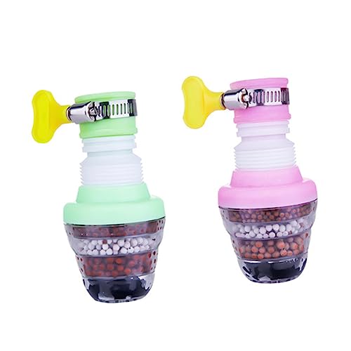Vaguelly 2Piezas Salpicaduras Agua Para Color Aleatorio Colador Para Filtración