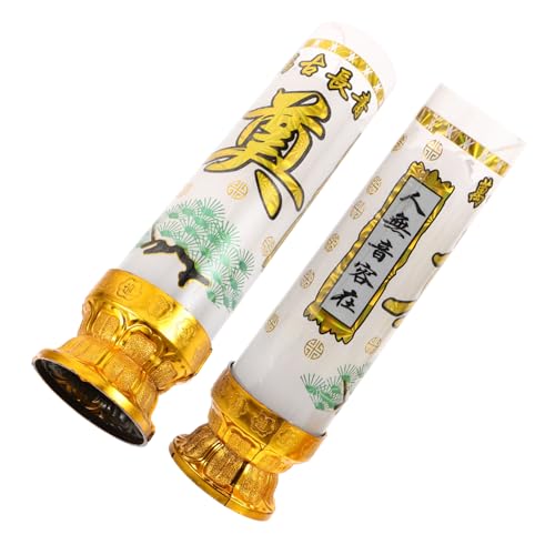 EPIGEIST Velas Blancas De Pilar Vela De Adoración De Parafina para Decoración De Altar De Adoración Suministro para Uso Jardín