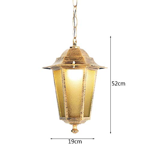 Lanterne extérieure imperméable E27 durable style Victoria - 7