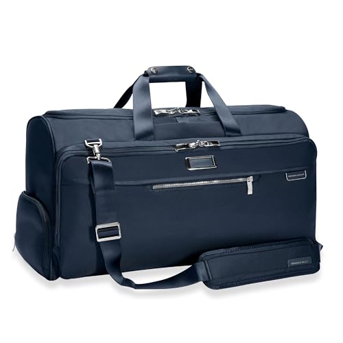 Sac de sport Baseline Briggs & Riley bleu marine pour eviter les habits froisses